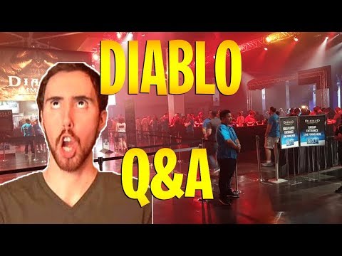 Asmongold Reacts to Diablo Immortal Red Shirt Guy Q&A Day 1
