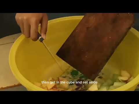Procedure Video "HOW TO MAKE FRUIT SALAD" X-8