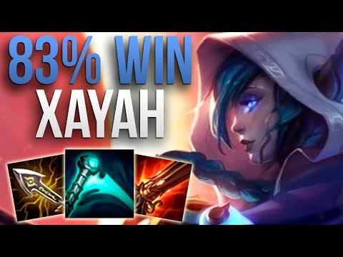 KOREAN 83% WIN RATE XAYAH! | CHALLENGER XAYAH ADC GAMEPLAY | Patch 9.17 S9