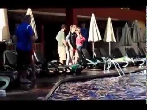 Trainingskamp Tenerife 2015 - Aquagym door Rianne