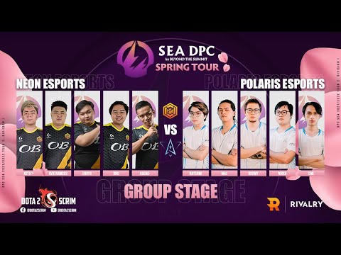 Neon Esports vs Polaris Esports - DPC SEA 2021/22 Tour 2: Division I - Group Stage - B03
