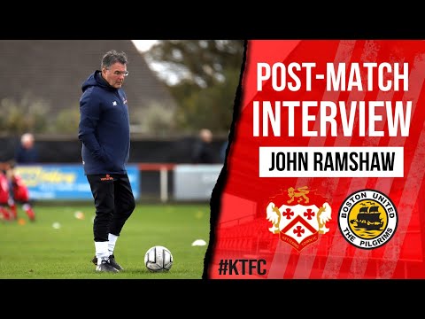 John Ramshaw Interview - Boston - 04/12/2021