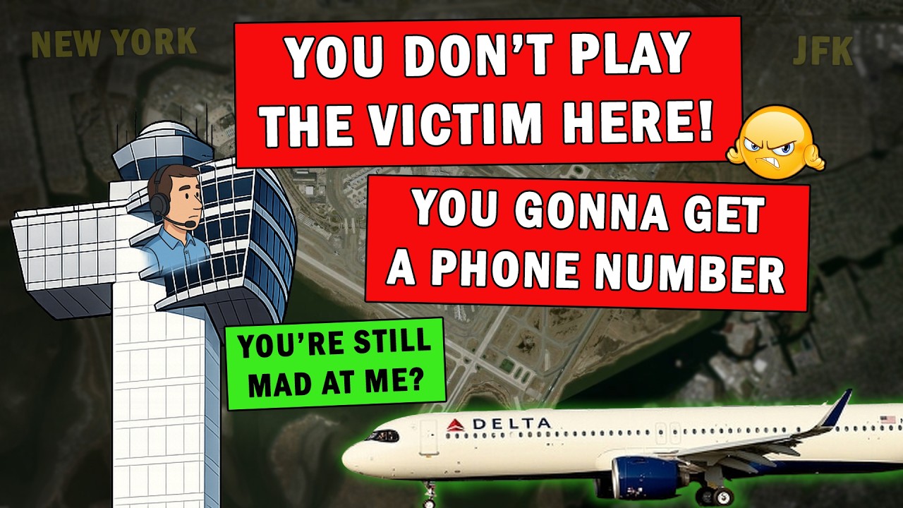 Busy JFK Controller Too Rude with Pilots? | Is This Safe After All?