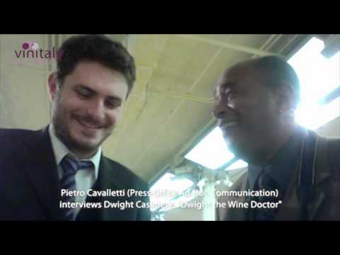 Vinitaly US Tour 2011 - Pietro Cavalletti interviews Dwight Casimere, "the Wine Doctor"