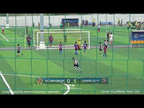 Villarreal Final Cup. 3º Partido. Yeclano Deportivo 0 - 5 Levante UD "C"  (Pablo)
