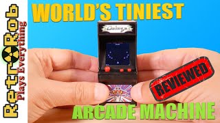 World's Smallest Arcade Machine: GALAGA Unboxed and Reviewed!