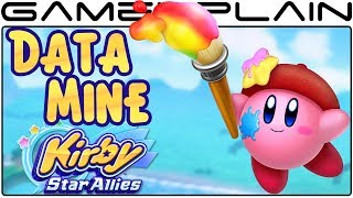 Kirby Star Allies Demo Datamined; Hints at Final Game Content (Spoiler-Free Report)