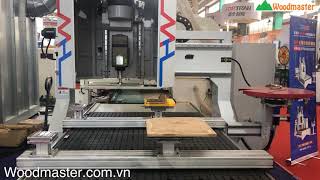 Máy CNC 3D 1 bàn lớn Thay dao tụ động giá rẻ nhất tốt nhất