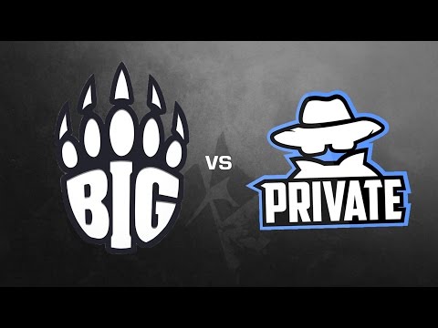 BIG vs. Team Private - Halbfinale, ESL Frühlingsmeisterschaft 2017 Cup #2