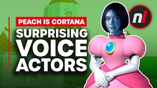 Princess Peach is Cortana and Other Surprising Voice Actor Crossovers