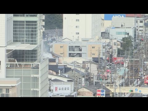 YouTube Video 静岡市葵区春日2丁目で火災～須藤誠人アナウンサーリポート