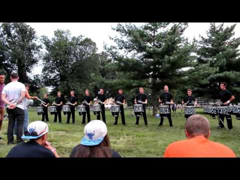 Blue Devils 2015 drumline - finals warmup