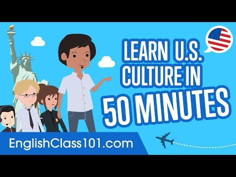Learn English - U.S. Culture in 50 Minutes