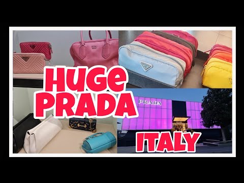 VAMOS COMPRAR NA ITÁLIA | ENORME PRADA OUTLET | VAMOS DENTRO DO PRADA OUTLET | THE MALL FIRENZE ITÁLIA