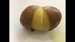 Best Way To Peel Kiwi Fruit-Life Hack