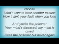 Suicidal Tendencies - The Prisoner Lyrics