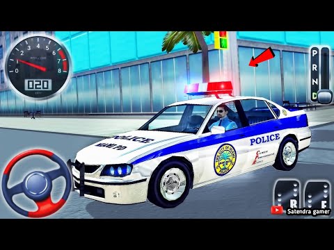 Police BMW X7 Driving in City - Offroad Car SUV Driver Simulator - Android GamePlay #4