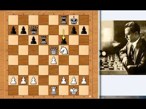 Capablanca potezi jednog genija ~ CAPABLANCA vs FONAROFF ~ Najlepše partije # 1318