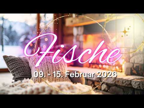 "BRANDRODUNG! FISCHE BEHERRSCHEN DAS FEUER" Fische ♓️ 09. - 15.Februar 2026 Wochen-Legung