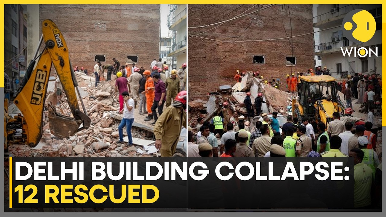 Delhi Building Collapse: 'Those Responsible Won't Be Spared,' Delhi Mayor Vows Strict Action | WION