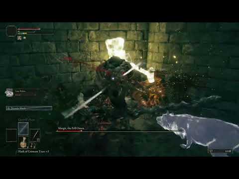 Elden Ring - Arcane/Faith Build - Margit Kill  - Twinblade (Bloody Slash)