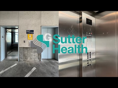 OTIS Series 4 Traction Scenic Elevator [Car 1/2] Memorial Medical Center, Garage 2 - Modesto, CA