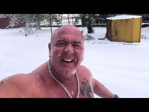 Snijeg i Srećko Martinić Srele 