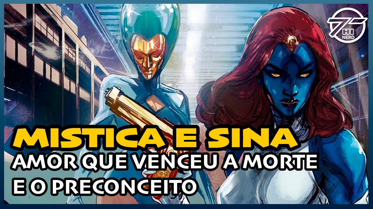 MISTICA E SINA um romance LGBT que desafiou a morte e o preconceito na marvel
