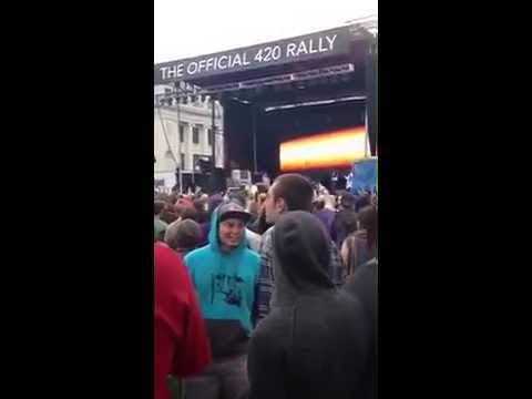 Wyclef at Denver 4/20 rally 2014
