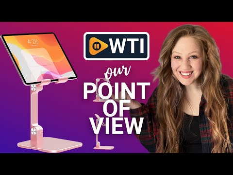 elitehood Aluminum iPad Stand for Desk Pink - WTI product video review