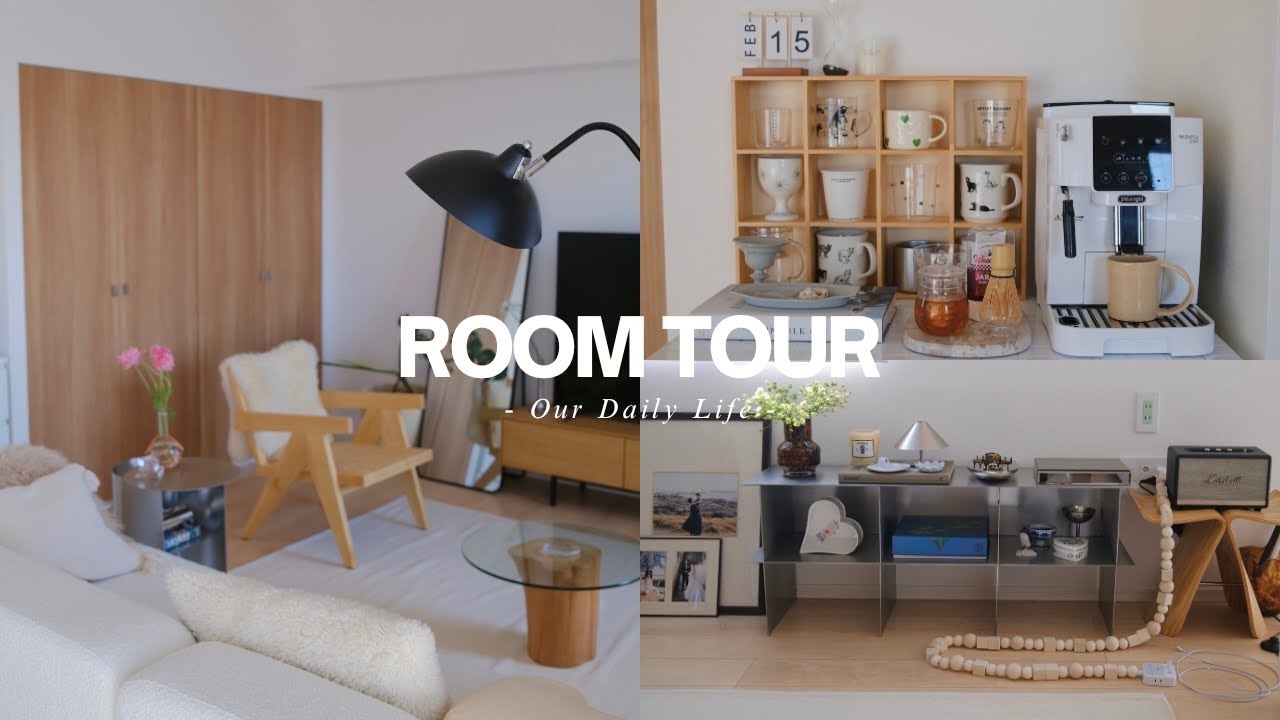ルームツアー | 賃貸マンション🏠お手頃インテリアで揃えた夫婦2人暮らしの我が家🪑🤍