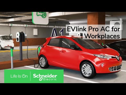 EVlink™ Pro AC Charging Stations are Ready to Get to Work