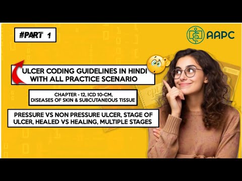 Part 1 || Pressure & Non Pressure Ulcer Guidlines || Chapter 12 || ICD 10 CM || Medical Coding ||