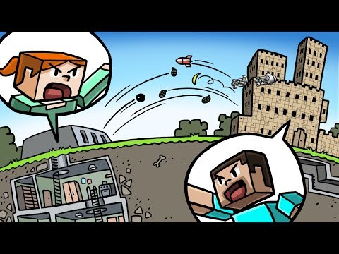 Minecraft - BUNKER BUSTER CHALLENGE! (How Secure is My BASE?)