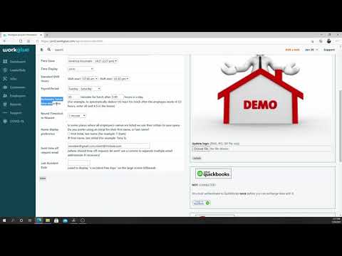 Workglue Time Clock Tutorial