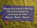 Barney The Please Stay Tuned Bumper 1999 2001