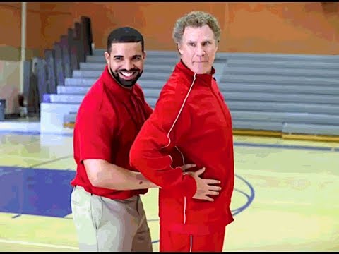 WILL FERRELL AND DRAKE GIVING BASKETBALL LESSONS??? MUST WATCH!!!!
