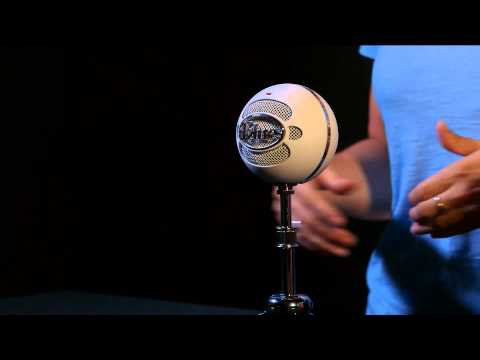 Blue Microphones Snowball Microphone (Aluminum) with Headphones and Pop Filter