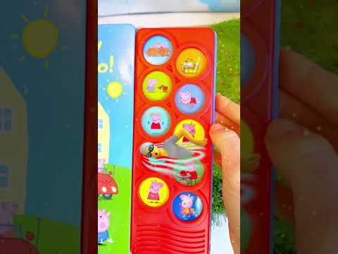 Peppa Pig Sounds Buttons Book! #peppapig #books