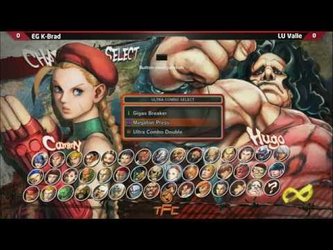 The Fall Classic 2015 - USF4 Semis - EG K-Brad (Cammy) vs LU Alex Valle (Hugo)
