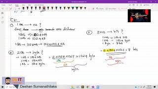 Memory Unit conversion|| දත්ත ඒකක පරිවර්තන OL ICT || KB to Byte and KB to GB