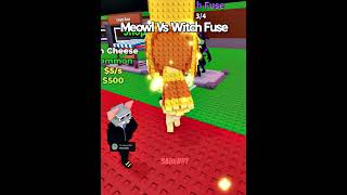 Meowl Vs Witch Fuse 🐱😱 Wait For End... #stealabrainrot #roblox #baorduy #usa