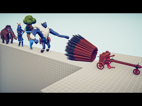 GIANT UNITS vs EVERY GOD - Totally Accurate Battle Simulator TABS