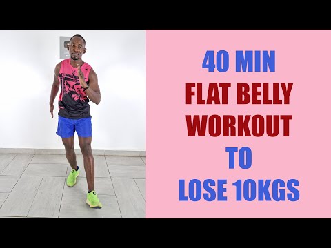 45 Minute Intense Running Workout at Home for Slimming 400 Calories