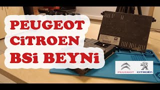 Nedir Bu BSI Beyni İnceleme Bilgilendirme !! #psa #peugeot #citroen #b