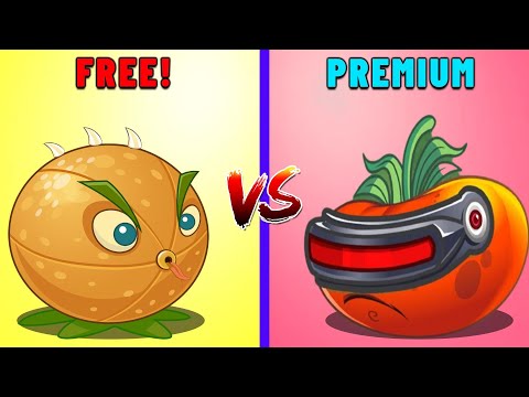 PVZ 2 | Max Level CITRON vs ULTOMATO! Free vs Premium - Who Will Win?