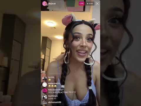 DOJA CAT reacting Say So cover in Japanese