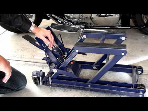 Showing Hydraulic Motorcycle Jack
