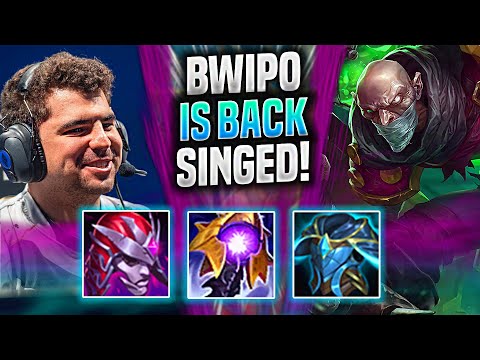 BWIPO BRINGS BACK SINGED! | TL Bwipo Plays Singed Top vs Aatrox! | Season 2022