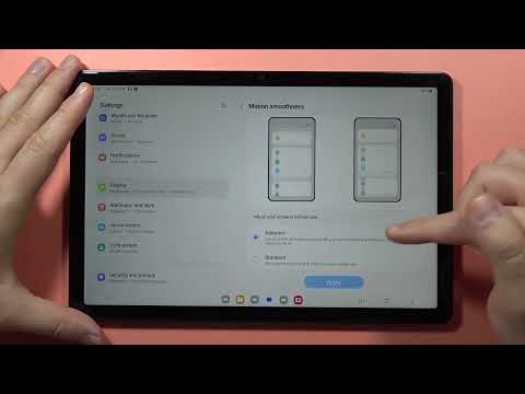SAMSUNG Galaxy Tab A9/A9+ Find & Manage Display Settings #taba9